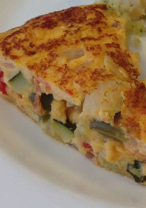 野菜入りオムレツ-レシピのメイン写真