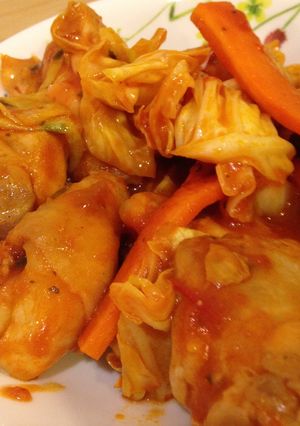 鶏肉のトマトレモンソース煮込み-レシピのメイン写真