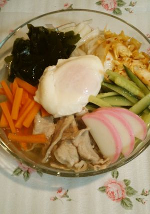 夏バテ☆具だくさんヘルシー野菜冷麺-レシピのメイン写真