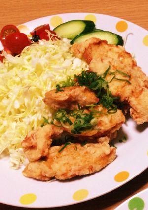鶏胸肉の竜田揚げ〜甘酢タレ〜-レシピのメイン写真