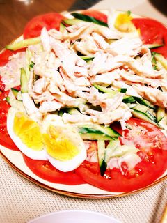 鶏胸肉で、しっとり棒棒鶏-レシピのメイン写真