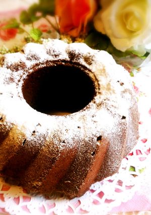 チョコレートケーキ~クグロフ型~18cm-レシピのメイン写真
