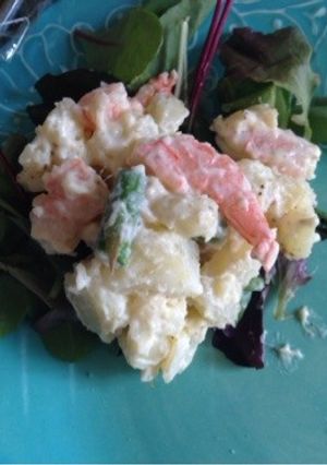 エビとポテト アスパラのダイスサラダ-レシピのメイン写真