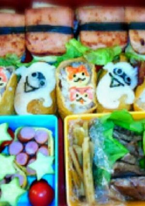 運動会のお弁当2014~妖怪ウォッチ-レシピのメイン写真