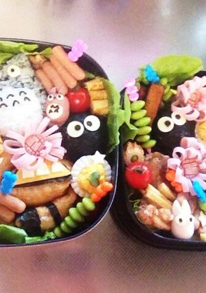 ピクニック弁当3 トトロ-レシピのメイン写真