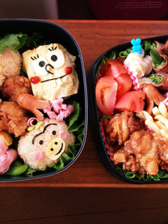 ピクニック弁当4スポンジボブはなかっぱ-レシピのメイン写真