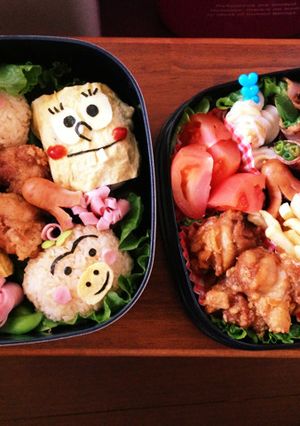 ピクニック弁当4スポンジボブはなかっぱ-レシピのメイン写真