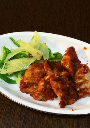 鶏胸肉のケチャップ和え-レシピのメイン写真