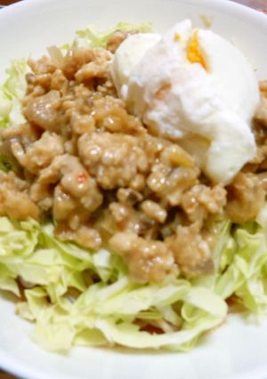 肉味噌のっけピビン麺-レシピのメイン写真
