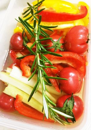 ☆夏野菜のピクルスでヘルシー簡単☆常備菜-レシピのメイン写真
