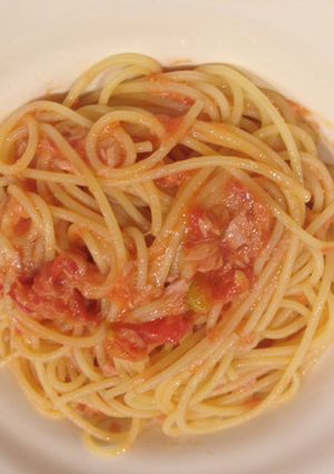 超簡単！トマトとツナのパスタ-レシピのメイン写真