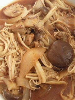 鶏肉ときのこのケチャップ炒め煮-レシピのメイン写真