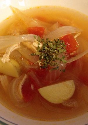簡単ヘルシー チキンスープ-レシピのメイン写真