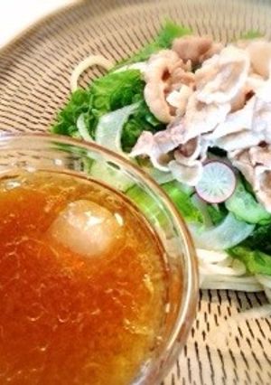 サラダうどんに合うオニオンドレッシング-レシピのメイン写真