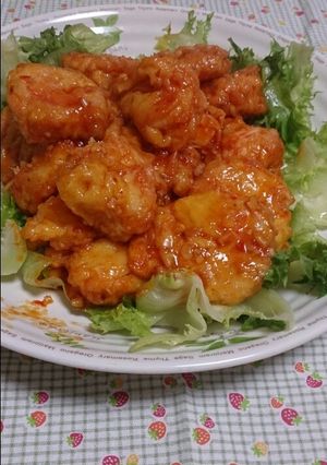 簡単衣のエビチリソース-レシピのメイン写真