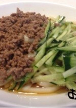 ❤️焼肉のタレでお手軽冷やしうどん❤️-レシピのメイン写真