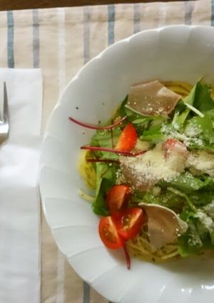 生ハムのサラダパスタ-レシピのメイン写真