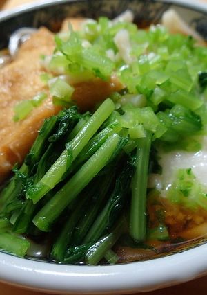 きつね山かけ冷やしうどん-レシピのメイン写真