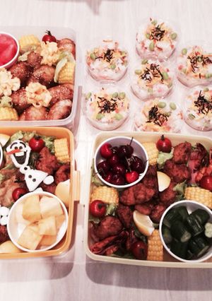 オラフも応援♪運動会のお弁当☆-レシピのメイン写真