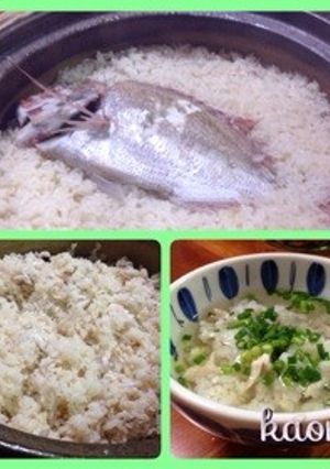 テレビで良く見る 鯛めし＆鯛茶漬け-レシピのメイン写真