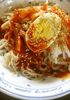のどごしツルっピビン麺-レシピのメイン写真