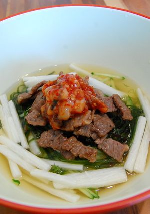 たこキムチ冷麺-レシピのメイン写真
