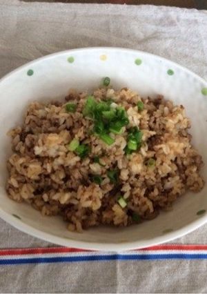 簡単‼︎子供も喜ぶ！ひき肉チャーハン❗️-レシピのメイン写真