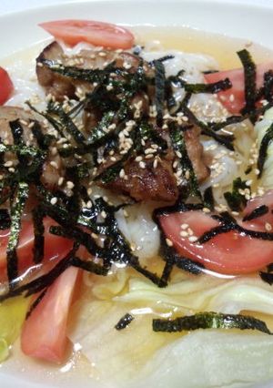 あっと驚き スピード冷麺-レシピのメイン写真