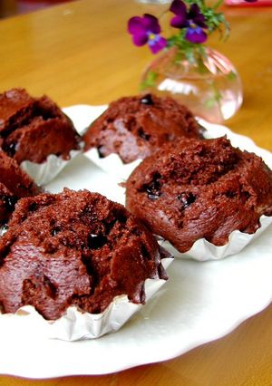 チョコマフィンみたいなチョコ蒸しパン-レシピのメイン写真