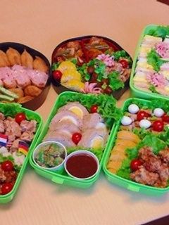2014年 小学校運動会のお弁当♪-レシピのメイン写真