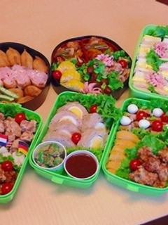2014年 小学校運動会のお弁当♪-レシピのメイン写真