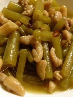ともちんママ直伝・蕗の鶏皮炒め煮-レシピのメイン写真