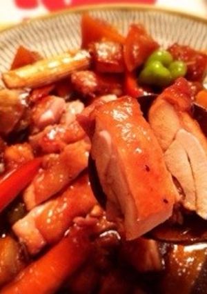 酵素シロップ搾りかすで鶏もも肉の照り焼き-レシピのメイン写真