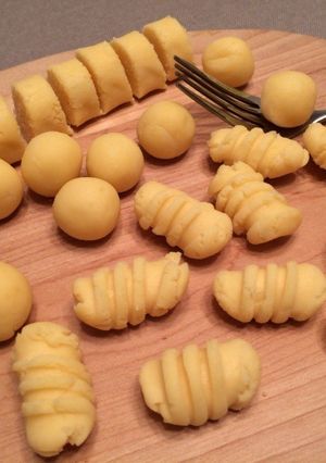 餅粉でもっちもちニョッキ♪-レシピのメイン写真