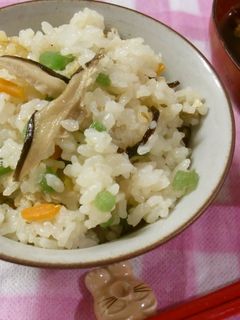 鶏肉とフキの炊き込みごはん♪-レシピのメイン写真