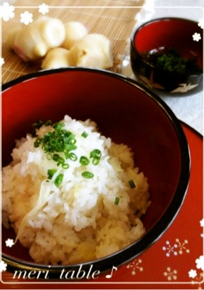 新しょうが☆初夏の炊き込みご飯-レシピのメイン写真