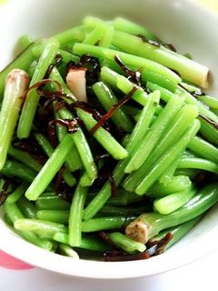 ミズ(山菜)の塩昆布あえ(*´∀`)♪-レシピのメイン写真