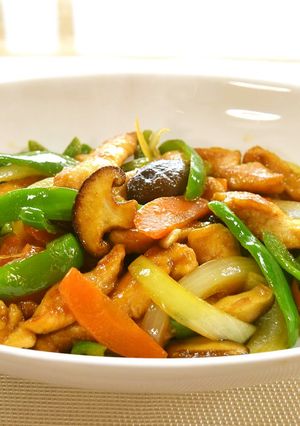 柔らか鶏胸肉とありもの野菜の簡単炒め♪-レシピのメイン写真