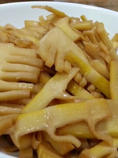 竹の子の炒め煮-レシピのメイン写真