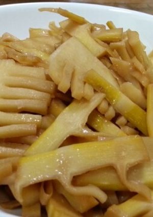 竹の子の炒め煮-レシピのメイン写真