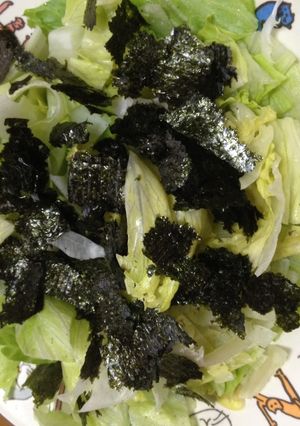 レタスの温サラダ☆簡単-レシピのメイン写真