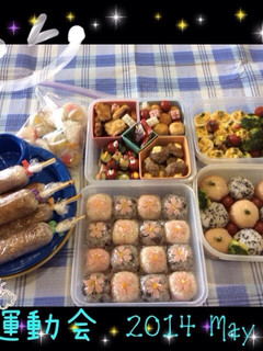 2014✿運動会のお弁当✿-レシピのメイン写真