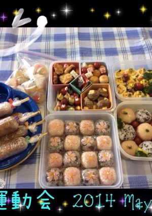 2014✿運動会のお弁当✿-レシピのメイン写真