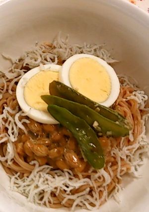 栄養満点!子供が笑顔になる「ピビン麺」-レシピのメイン写真