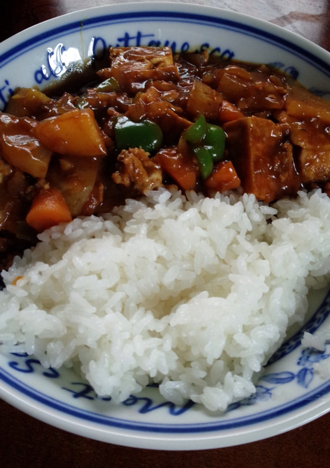 簡単！厚揚げと根菜の和風カレー☆-レシピのメイン写真