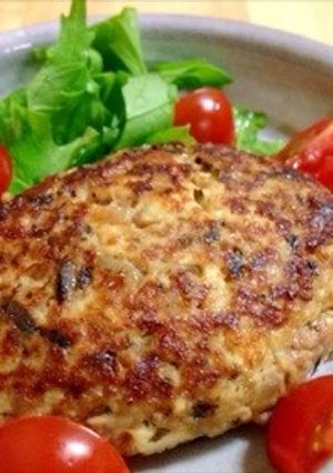 塩こんぶdeヘルシー豆腐バーグ-レシピのメイン写真