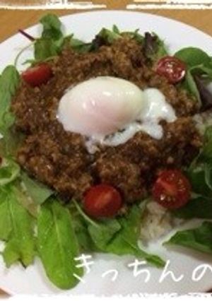 茄子のドライカレー-レシピのメイン写真