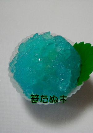 子どもが作るキャラスイーツ＊あじさい寒天-レシピのメイン写真