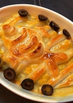 キャラ飯ランチ＊ニシンとかぼちゃのパイ-レシピのメイン写真