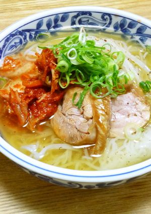 鶏チャーシューを使って冷麺-レシピのメイン写真